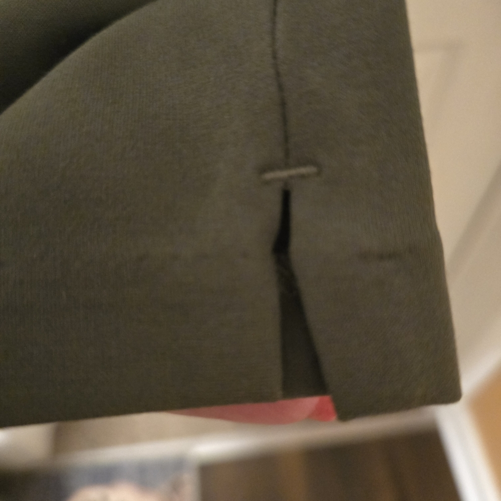 Women's Olive Green Pants Tummy Control Size XL - Picture 5 of 5